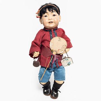 Girl doll, JD Kestner, 243, circa 1914.