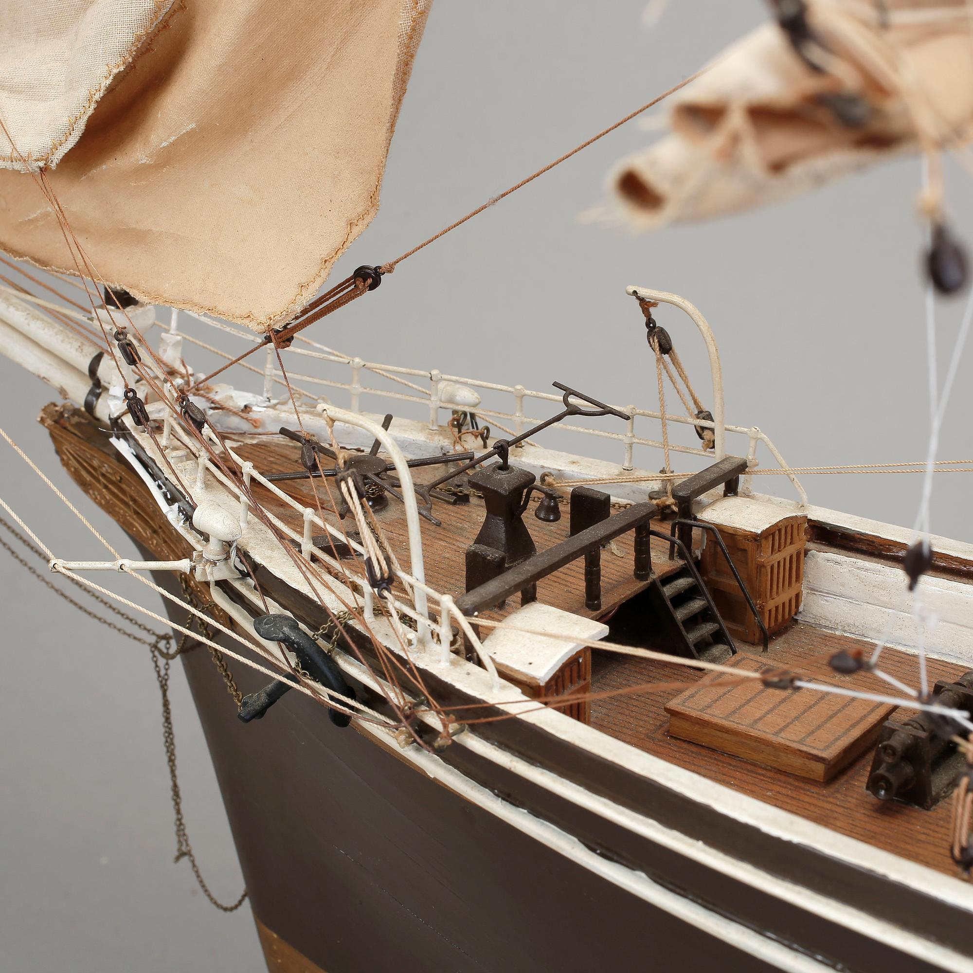 SKEPPSMODELL, "Cutty Sark", 1900-talets andra kvartal.