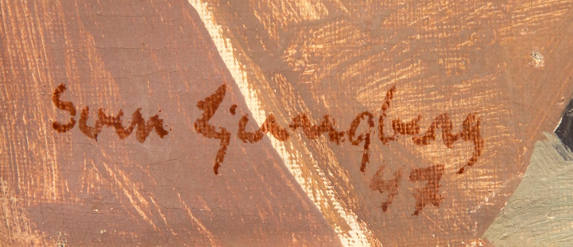 Sven Ljungberg, oil on canvas, signed and dated 47.