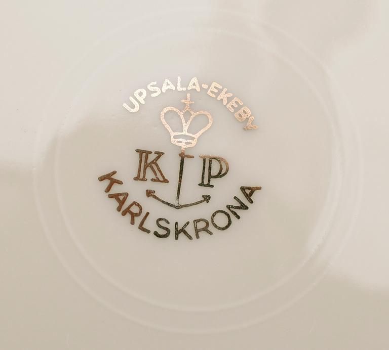 SERVIS, 38 del, porslin, Karlskrona/Upsala Ekeby.