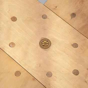 Axel Einar Hjorth, A root veneered dining table, Nordiska Kompaniet, 1938.