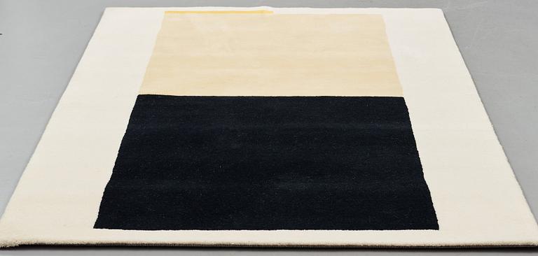 Nils Kölare, A CARPET, "Kohlare - 1", handtufted, Nils Kölare/Asplund, ca 219,5 x 158,5 cm.