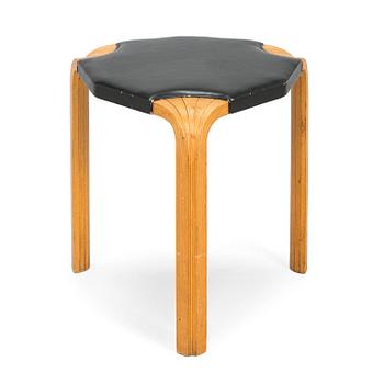 Alvar Aalto, jakkara, mallli X 602, O.Y. Huonekalu- ja Rakennustyötehdas A.B. 1900-luvun puoliväli.