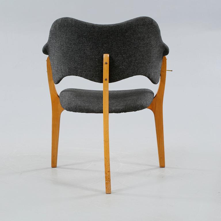 A KJELL HALL AND BJARNE STAVE ARM CHAIR FOR Møre Lenestolfabrikk, second halft of the 1950´s.