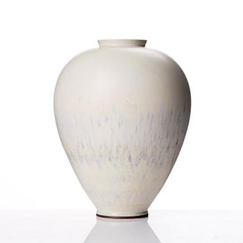 Berndt Friberg, a large stoneware vase, Gustavsberg studio, Sweden 1950.