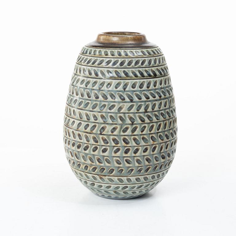 Gertrud Lönegren, a stoneware vase, Rörstrand.