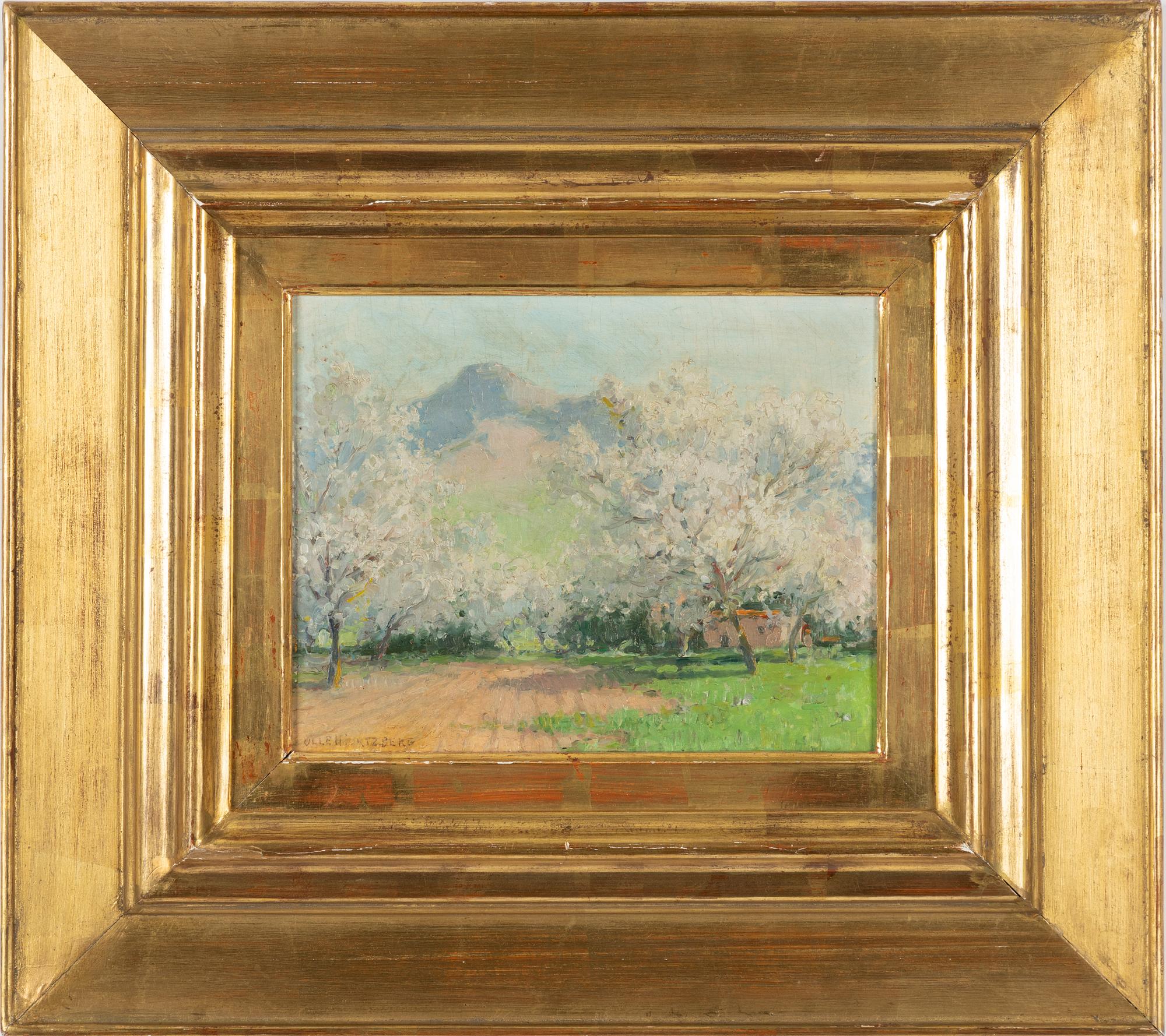 Olle Hjortzberg, Italienskt vårlandskap.