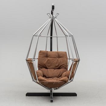 IB ARBERG, fåtölj, "Papegojan", Ibar Design AB, Jönköping, formgiven 1970-71.