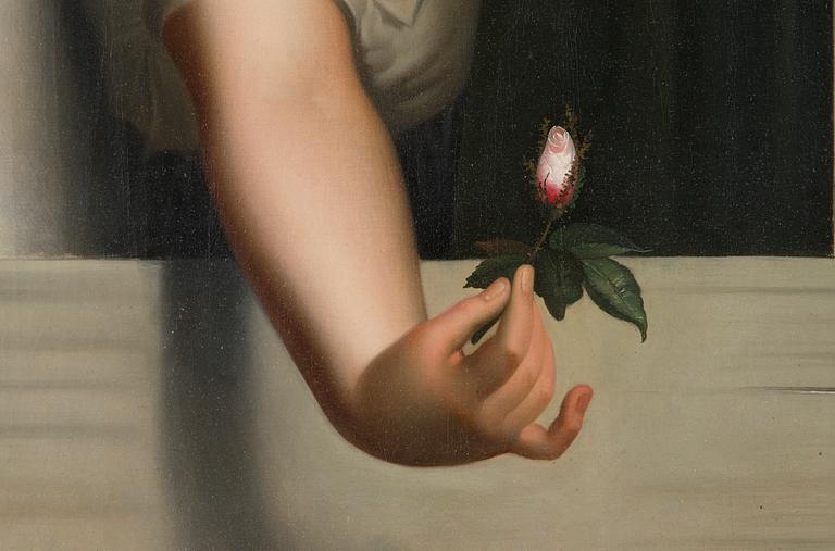 Unidentified Artist, after Antoine Wiertz (1806-1865), "The Rosebud".