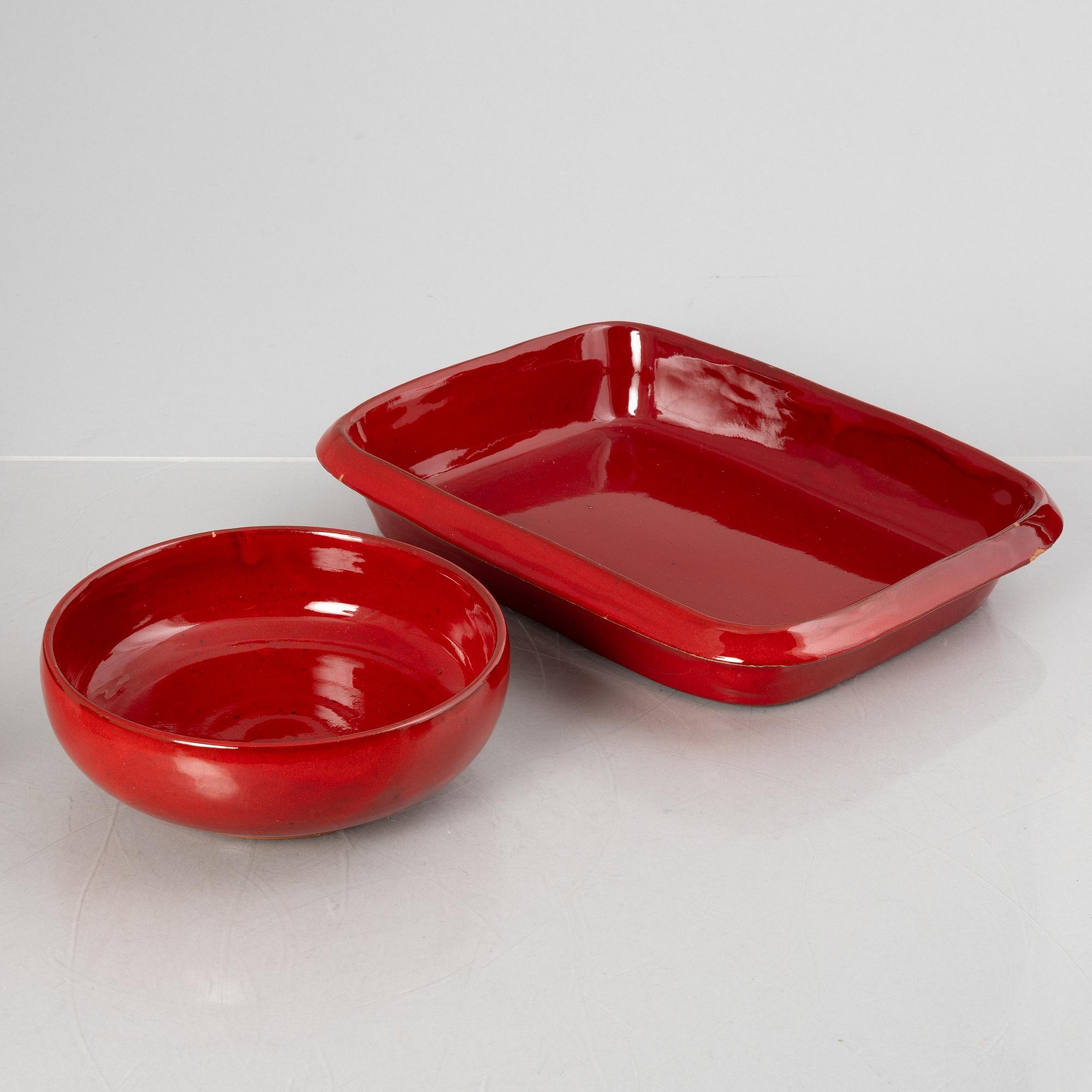 Charles Voltz, dinner service, Vallauris, France, 1960s/1970s (31 pieces).