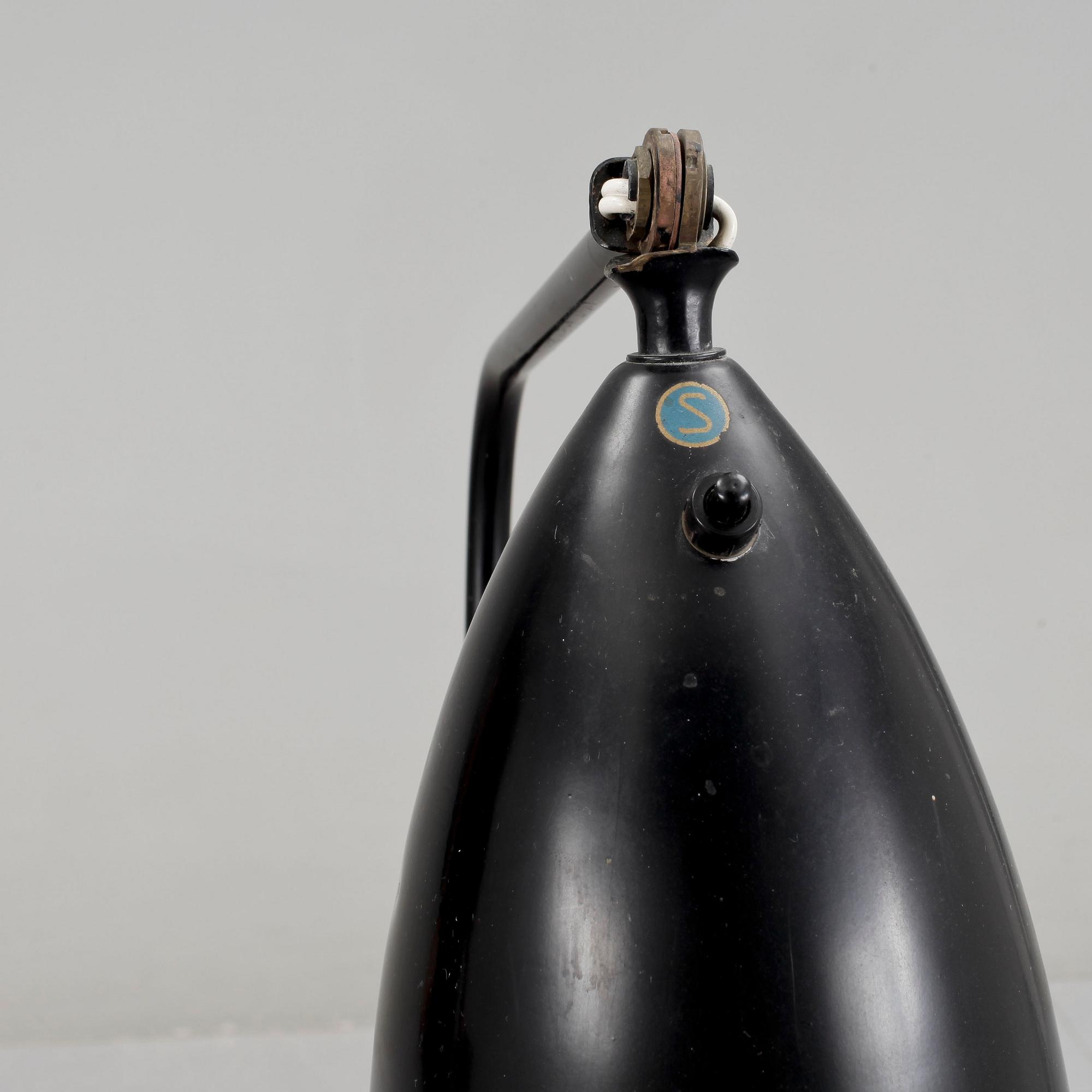 GOLVLAMPA. "G-33", Greta Magnusson Grossman, Bergboms, 1950-tal.