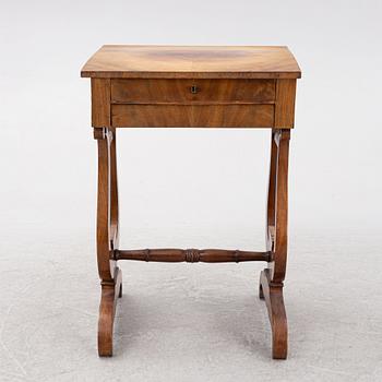 A Swedish Empire sewing table, first half of the 19th century.