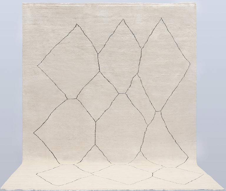 A Morocco carpet, c. 351 x 251 cm.