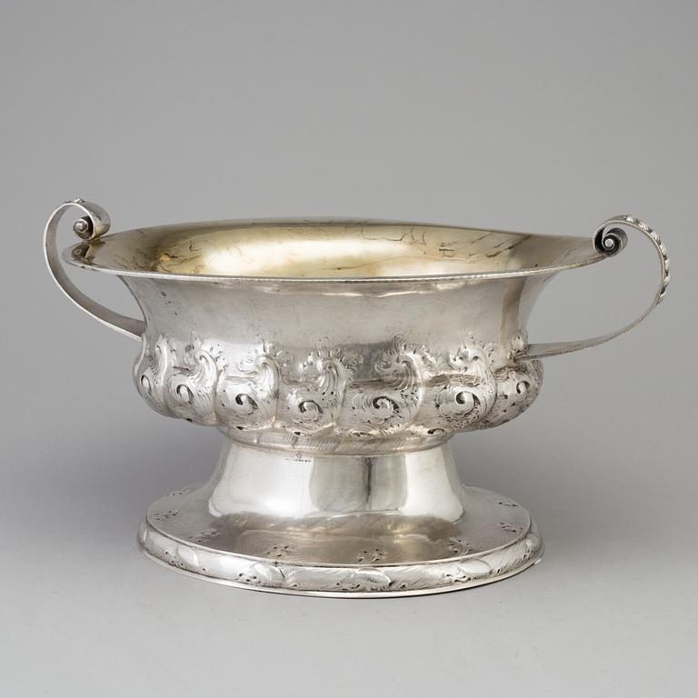 FIRMA K ANDERSON, jardinjär, silver, jugend, Stockholm 1916.