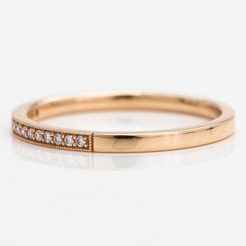 Ring, 14K guld och diamanter ca 0.10 ct totalt. Torkkeli & Co. Oy, Jyväskylä.