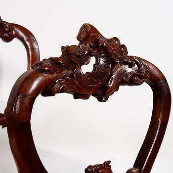 STOLAR, 3+3 , nyrokoko, 1800-talets andra hälft.