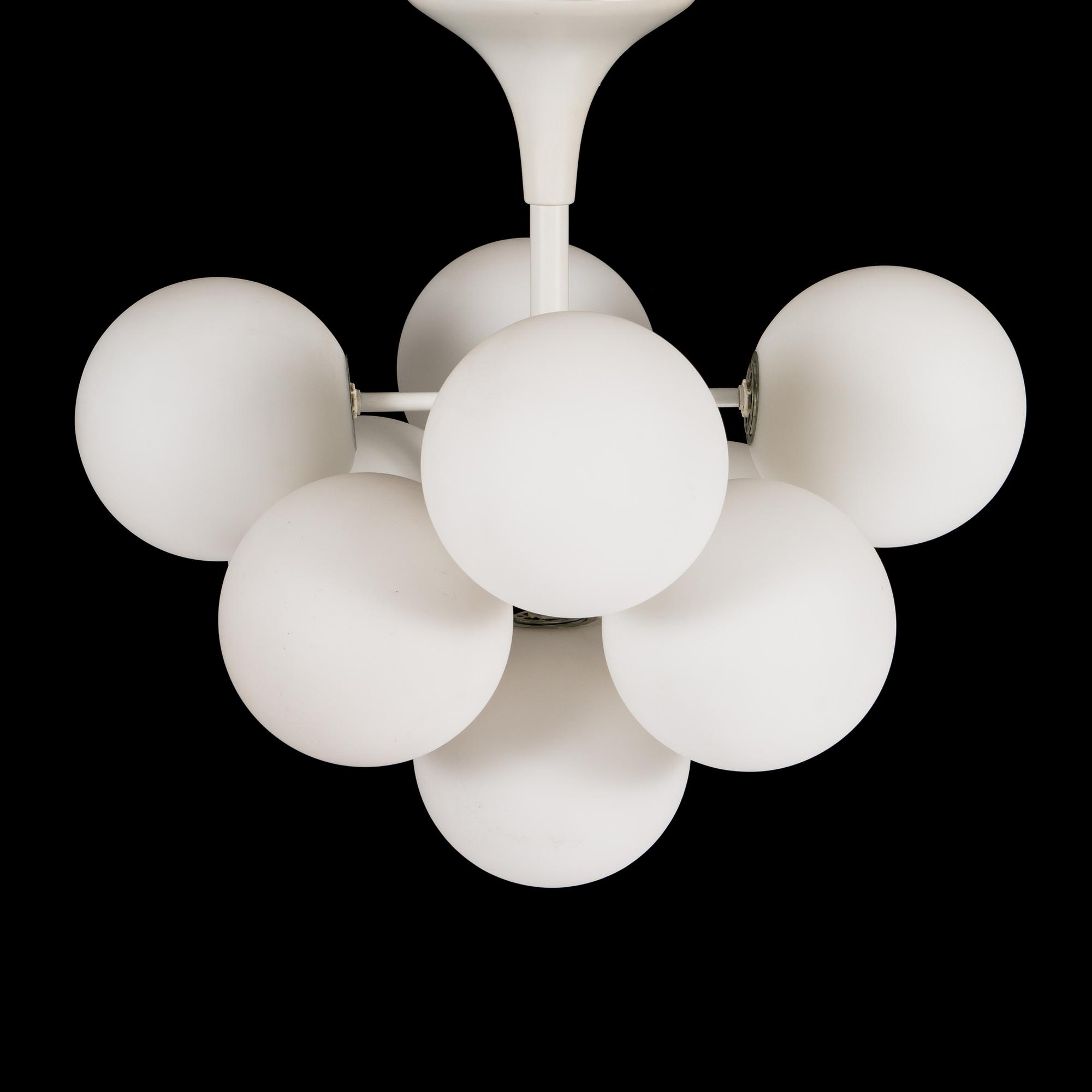 Max Bill, kattovalaisin, "Sputnik" mallia, Temde, Sveitsi 1960/1970-luku.