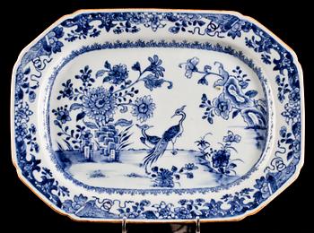 STEKFAT, porslin, Kina 1700/1800-tal.