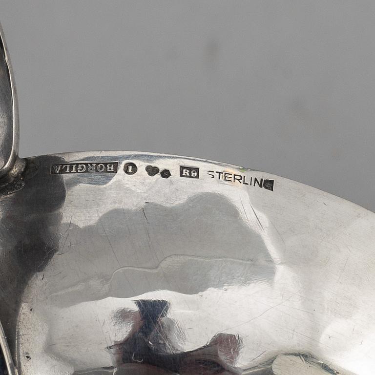 ATELIER BORGILA, two sterling silver taste du vins, Stockholm 1967.