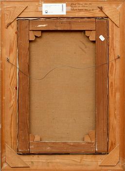 ALFRED THÖRNE, olja på duk, sign.