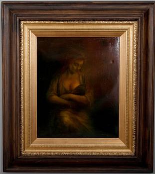 REIJO MELLER, olja på duk, signerad och daterad -76.