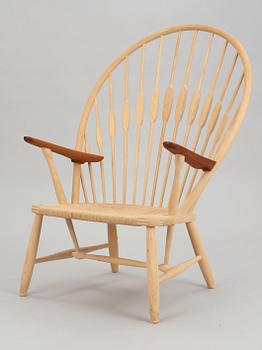 HANS J WEGNER, karmstol, "Peacock chair", PP Møbler, Danmark.