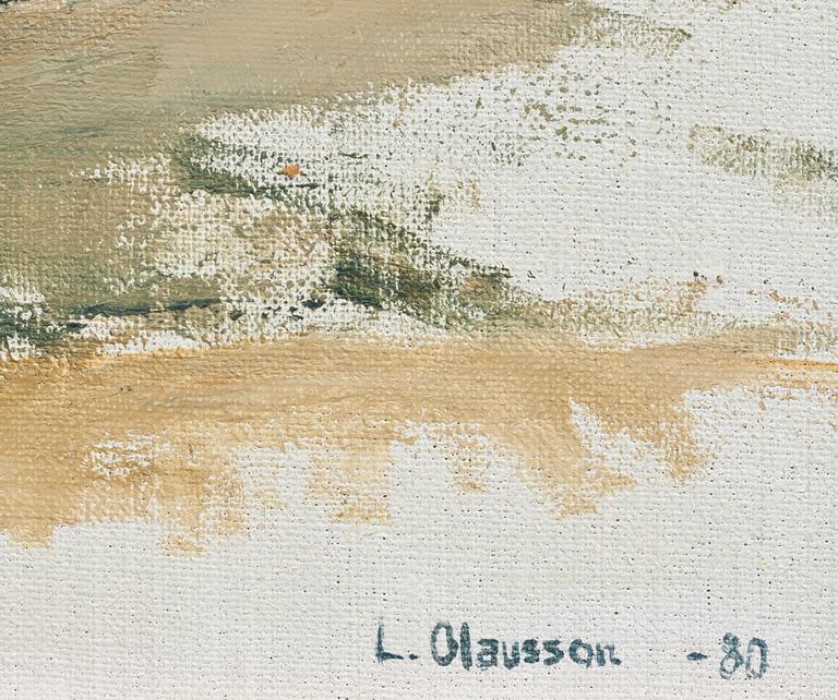 LEIF OLAUSSON, olja på duk, signerad och daterad -80.