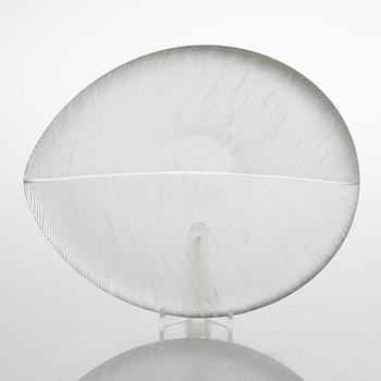 TAPIO WIRKKALA, A '3337' glass bowl, signed Tapio Wirkkala Iittala -58.