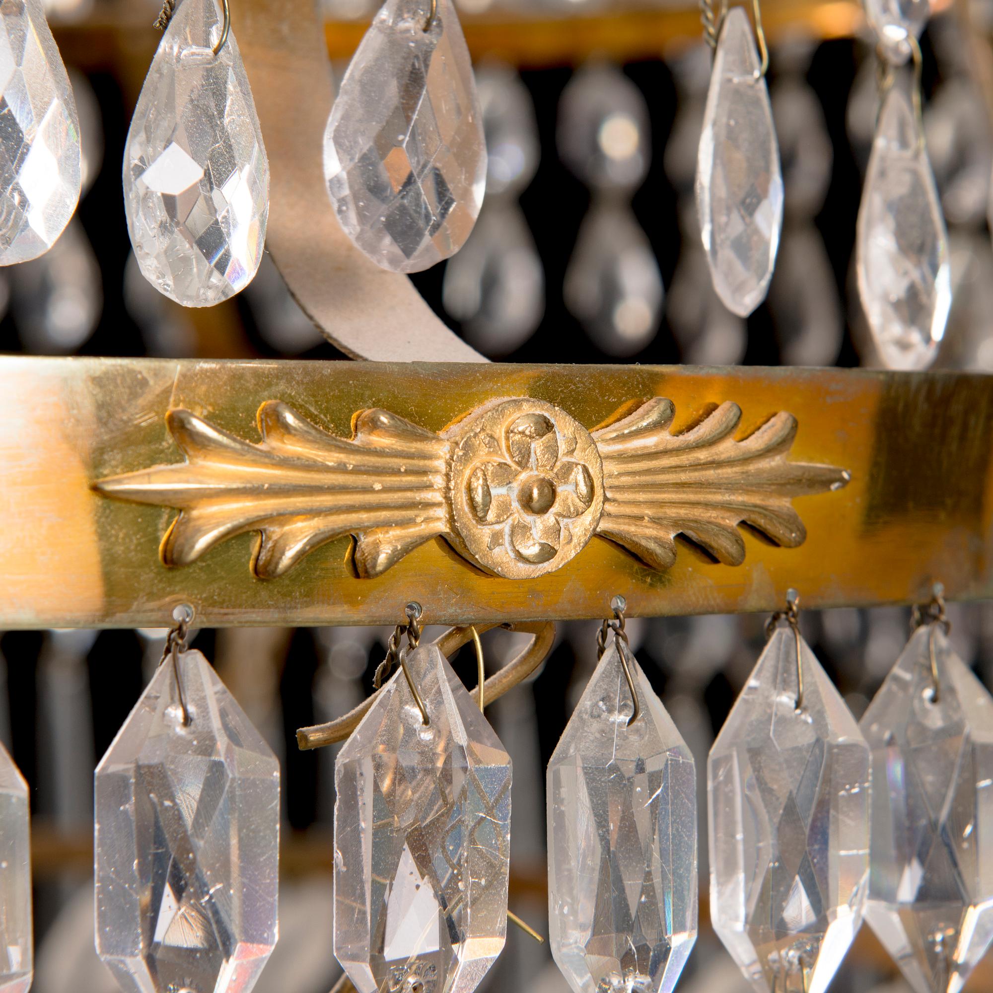 KATTOKRUUNU, kustavilainen, Ruotsi 1700-luvun loppu.