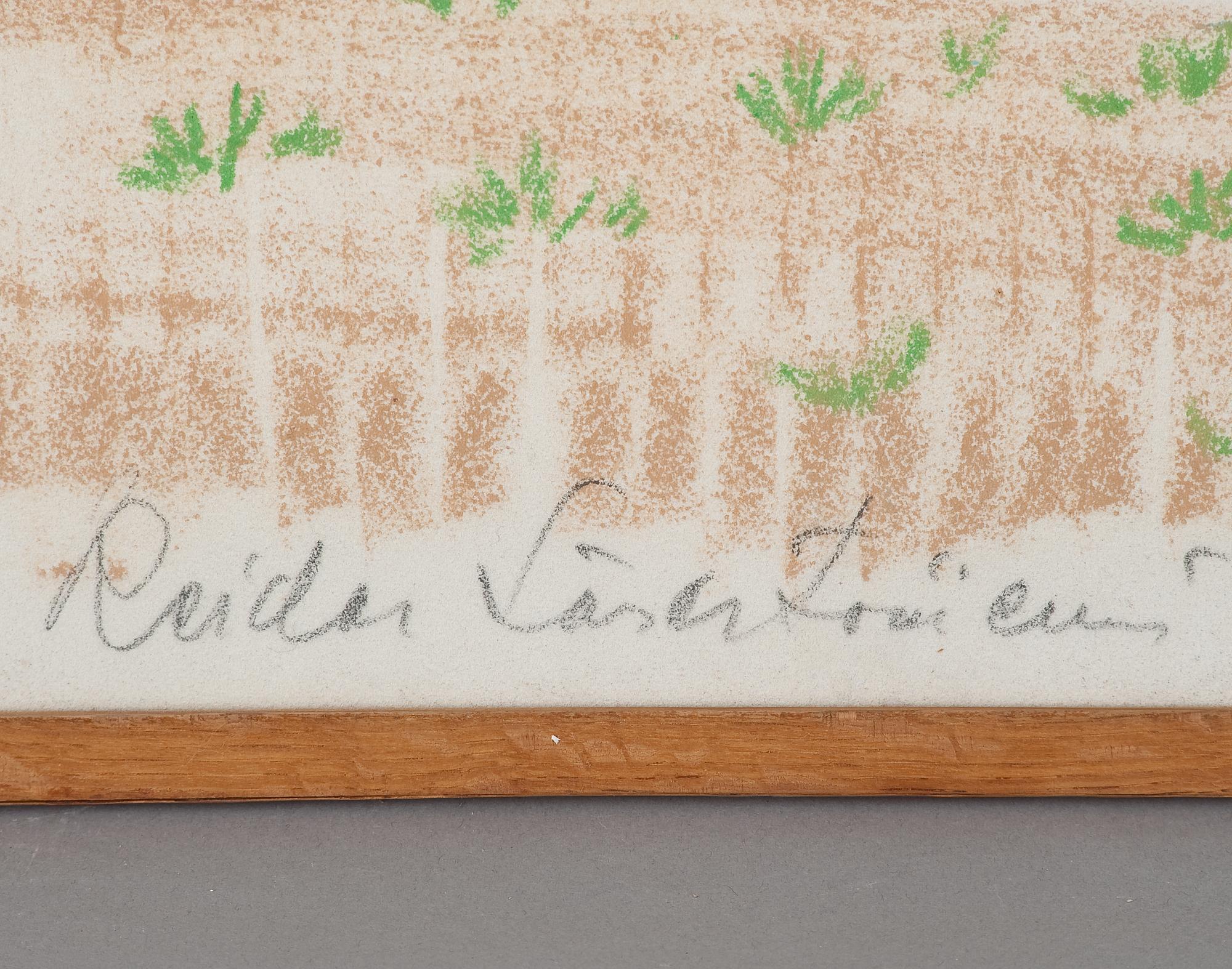 REIDAR SÄRESTÖNIEMI, pastell, sign. och dat. -66.
