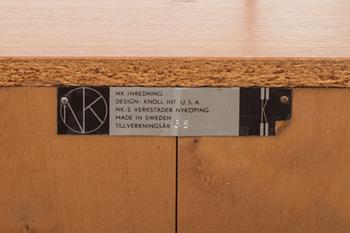 SIDEBOARD, Florence Knoll, Knoll International, licenstillverkat av NK:s verkstäder i Nyköping, 1964.