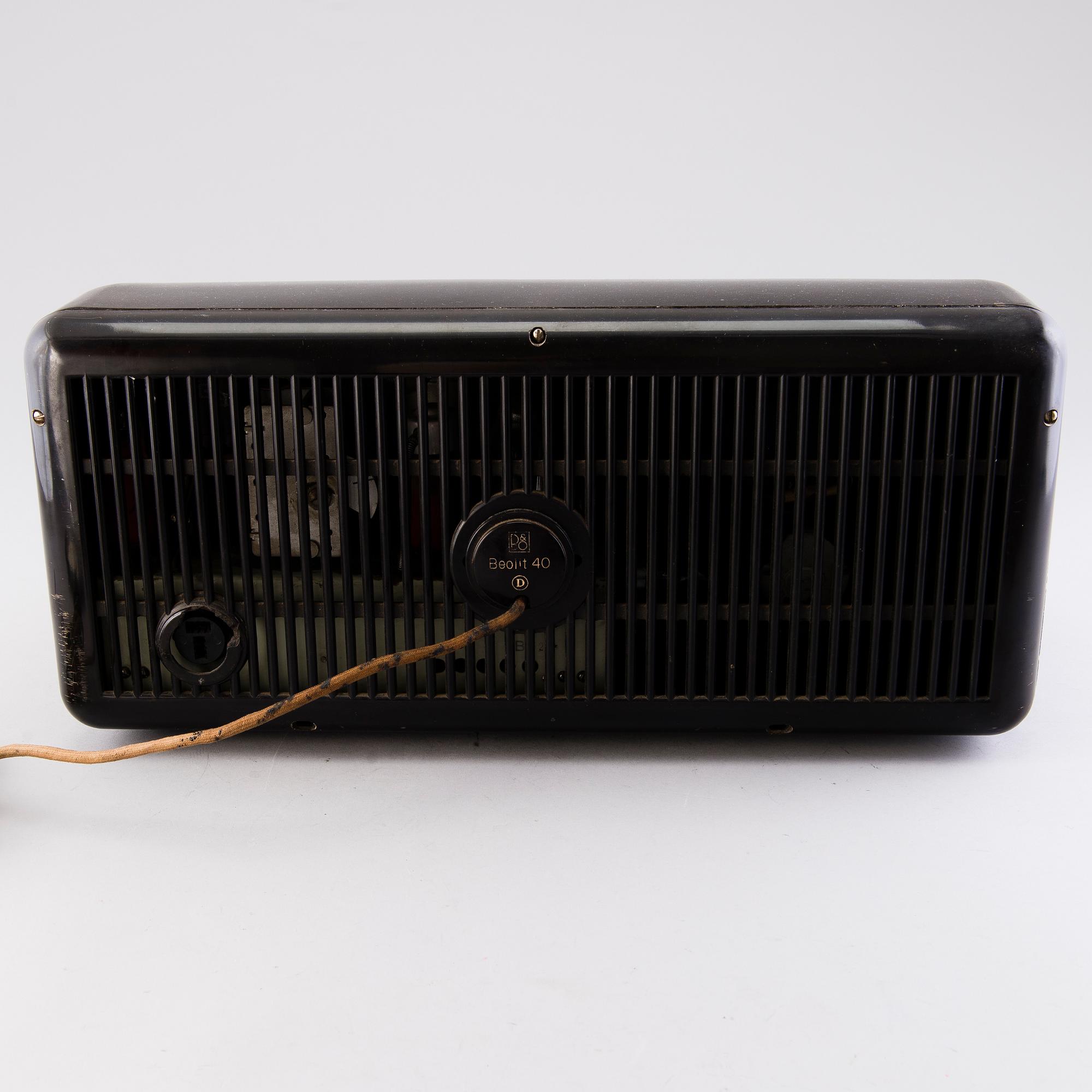 Bang & Olufsen BEOLIT 40 RADIO, Danmark 1939/40.