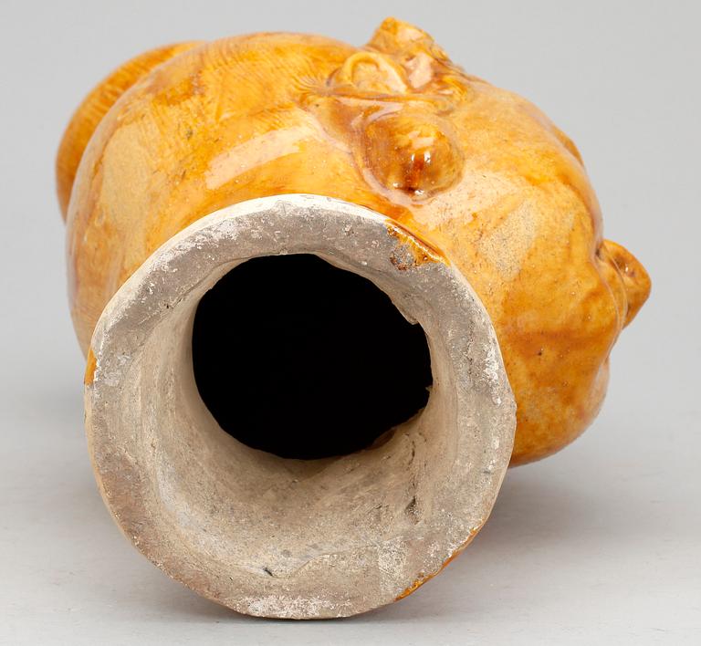 SKULPTUR, lergods, orientalisk, samtida tillverkning.