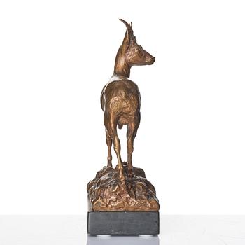 Märta Améen, sculpture, deer.