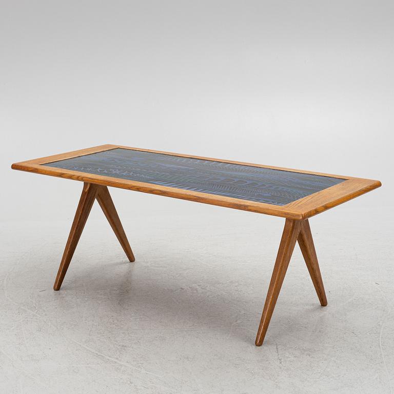 Stig Lindberg & David Rosén, a coffee table from the 'Futura' series, Nordiska Kompaniet, 1950's.