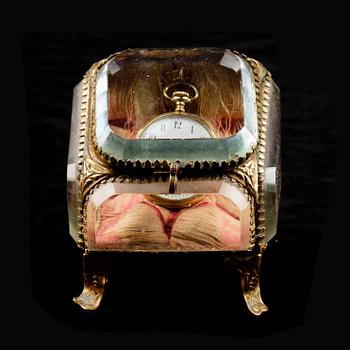 FICKUR, dam, Zenith 18k guld, omkring 1800/1900. Vikt ca32,4g.