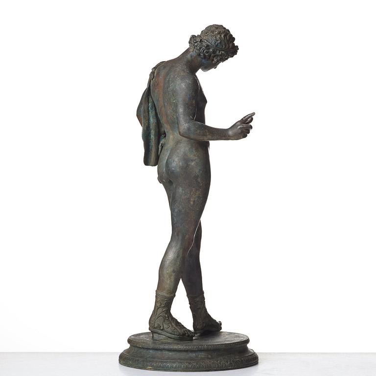 En Grand tour souvenir, "Narcissus", Italien 1889.