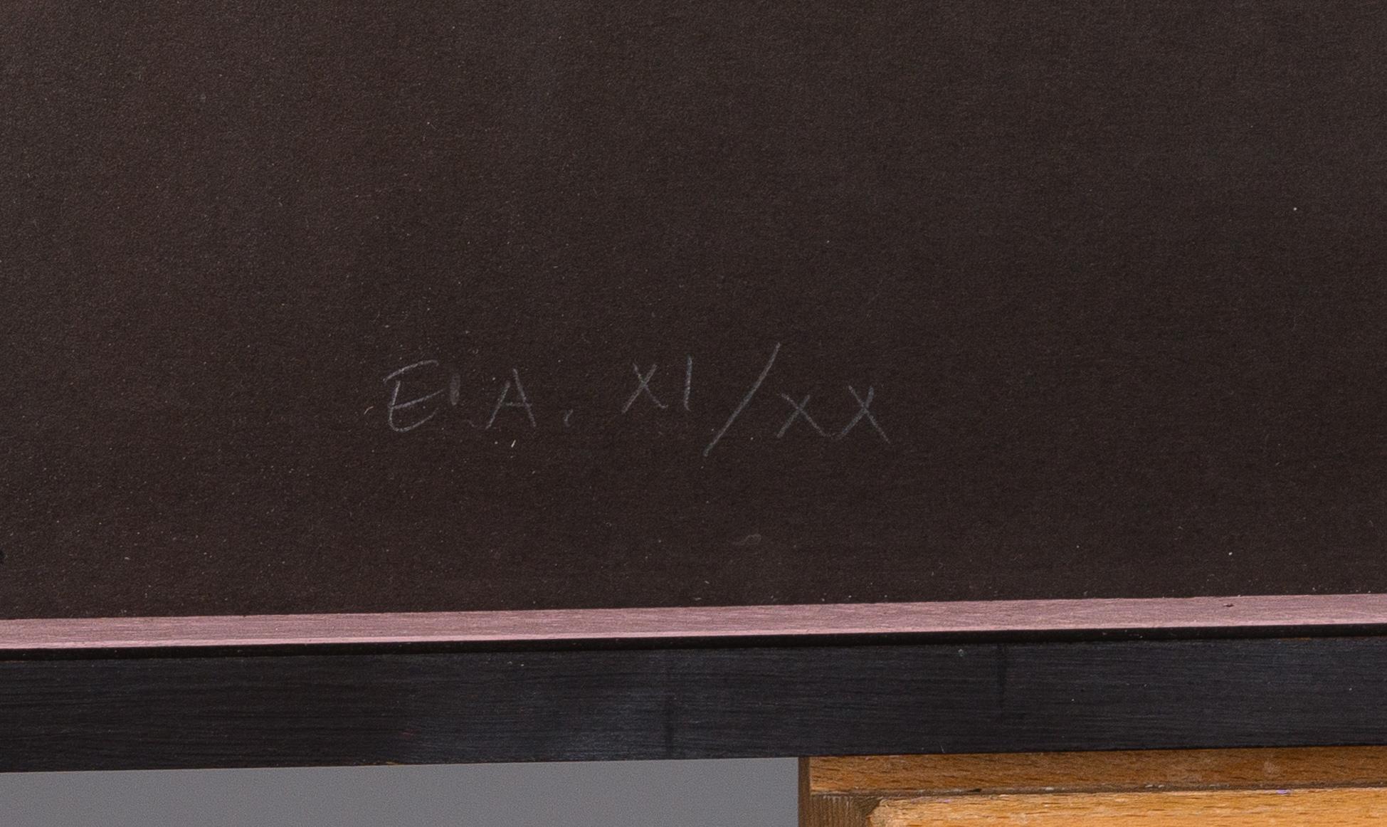 YRJÖ EDELMANN, färglitografi, signerad och numrerad E.A. XI/XX.