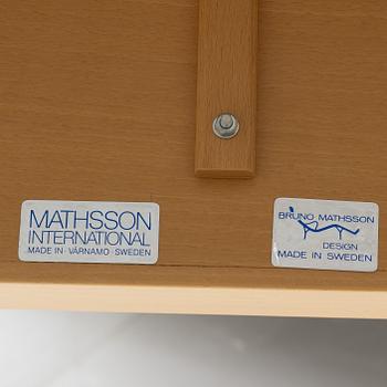 Bruno Mathsson, wall a shelf, Bruno Mathsson International, Värnamo, second half of the 20th century.