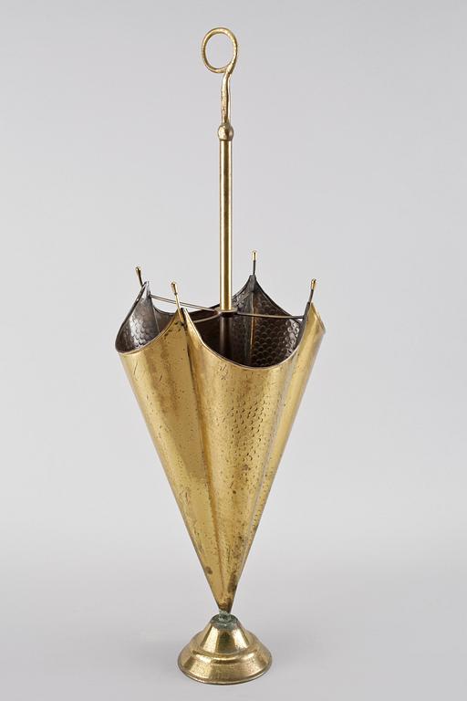 PARAPLYSTÄLL, mässing, 1900-talets andra hälft.