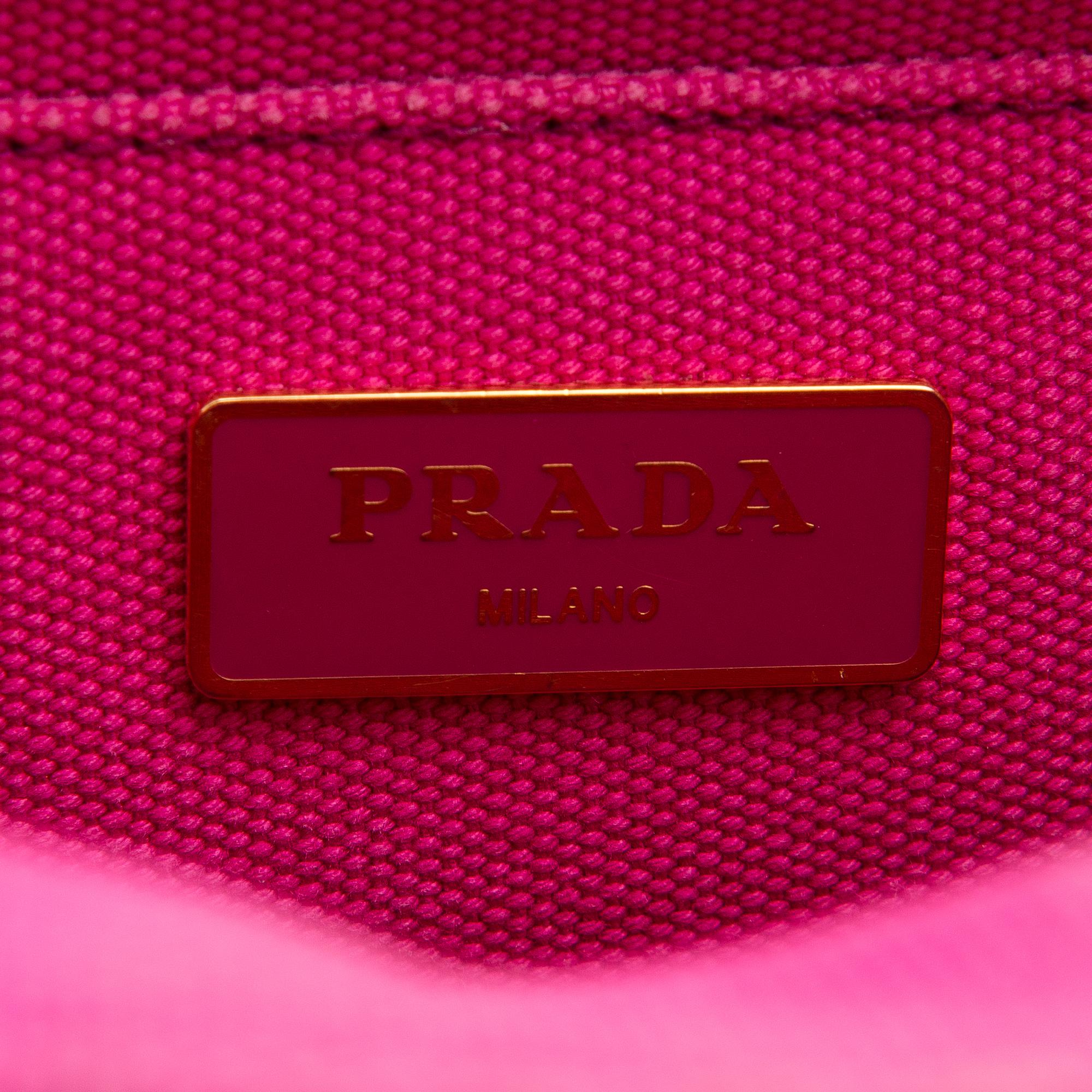 Prada, a Canapa Canvas Gardener's Tote Bag.
