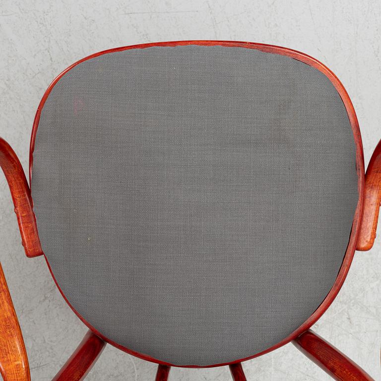 Karmstolar, 7 st, "Wien", Gemla, 1900-tales andra hälft.