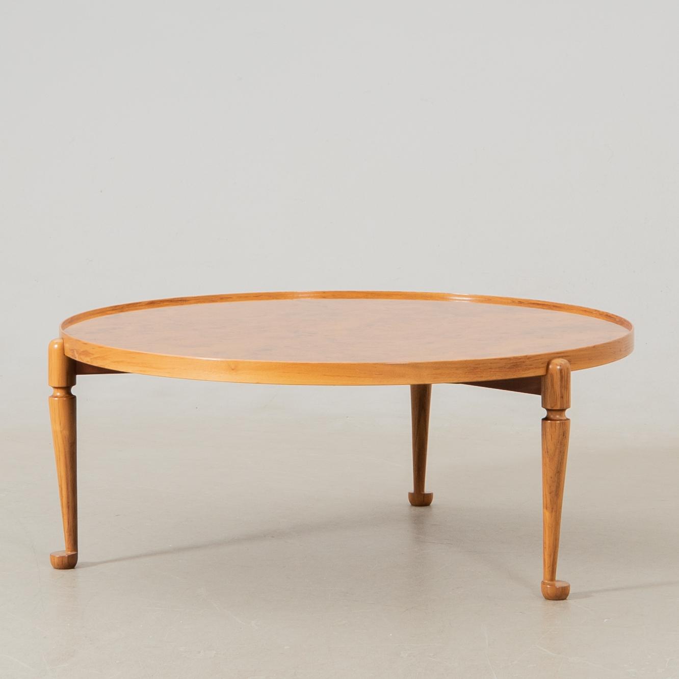 Josef Frank, coffee table, model B 2139, Svenskt Tenn, before 1985.
