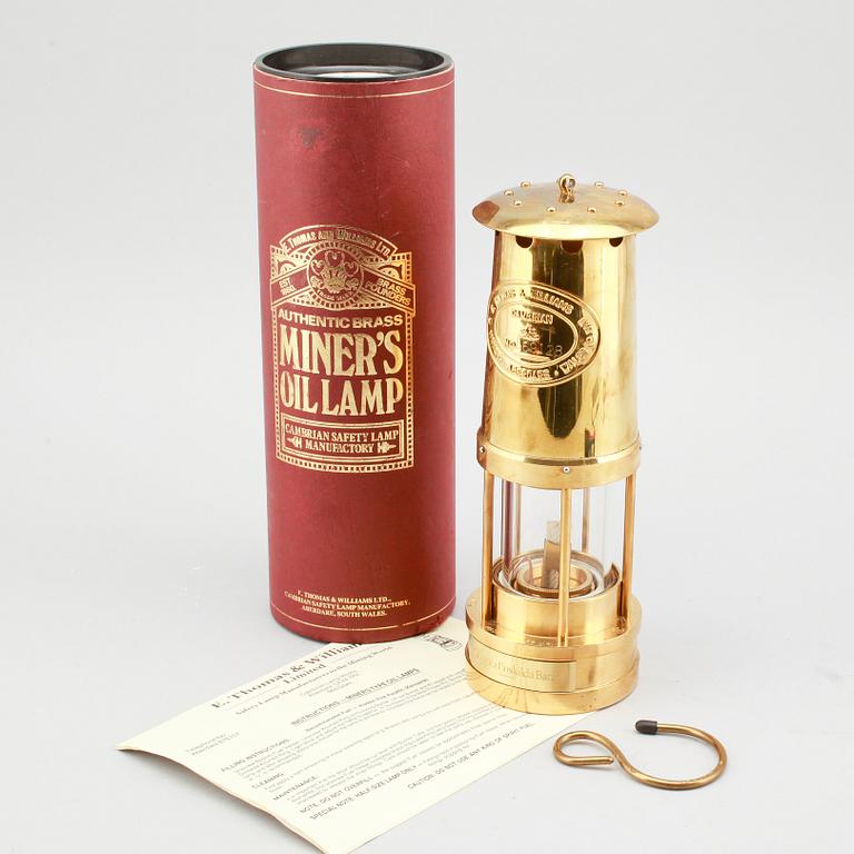 GRUVLYKTA, E. Thomas & Williams LTD, Aberdare, Wales, 1900-talets andra hälft.