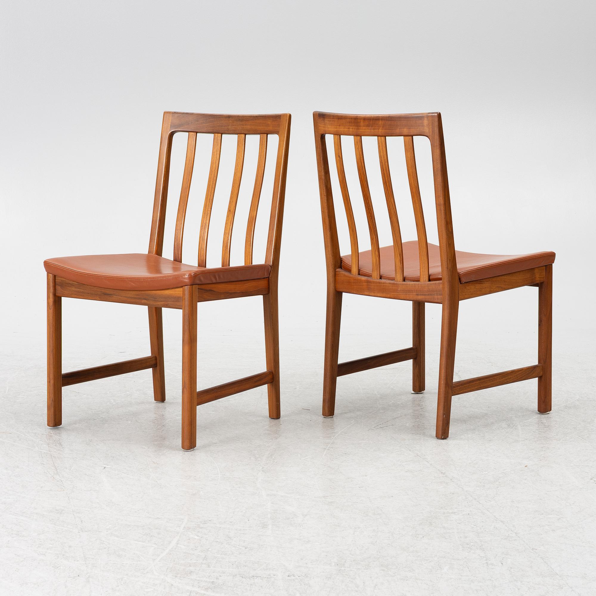 Karl Erik Ekselius, a five piece dining suite, JOC, Vetlanda, 1960s.