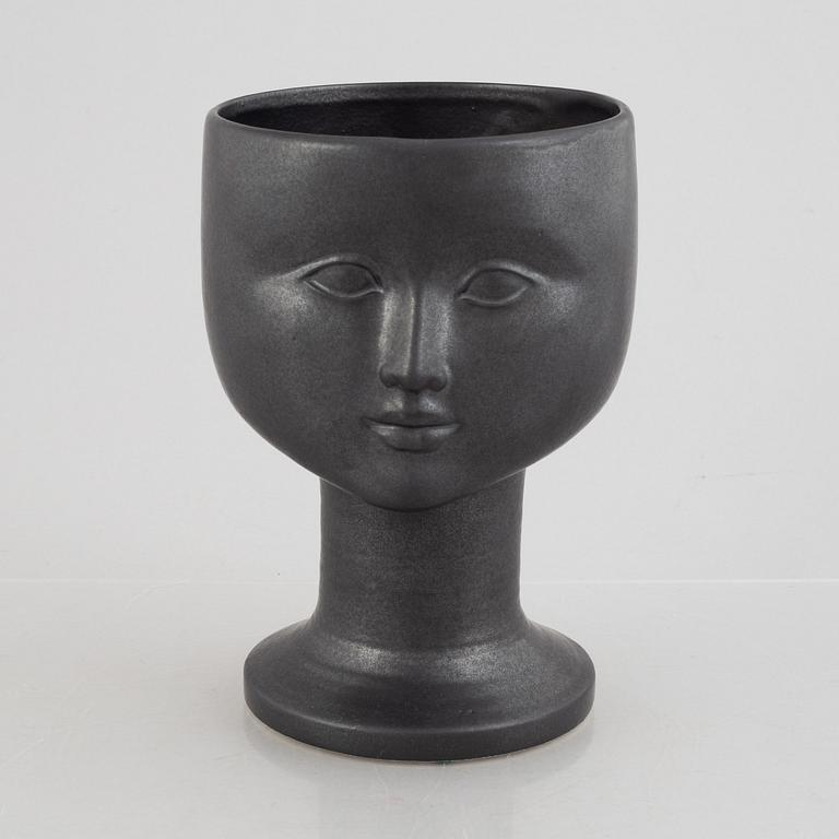 Lisa Larson, a stoneware vase, K-Studion, Gustavsberg.
