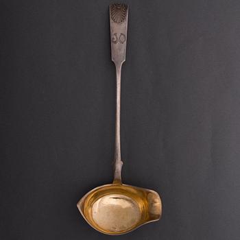 A LADLE, silver. Erik Koponen, Kajaani Finland 1926.