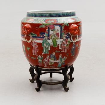 URNA, porslin, Kina, 1900-/2000-tal.
