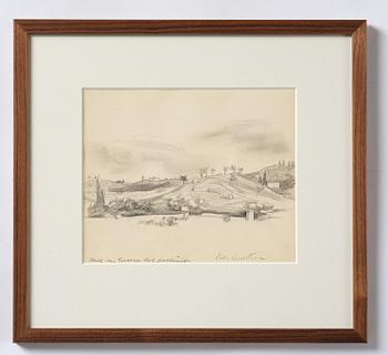 Lotte Laserstein, View over the landscape.