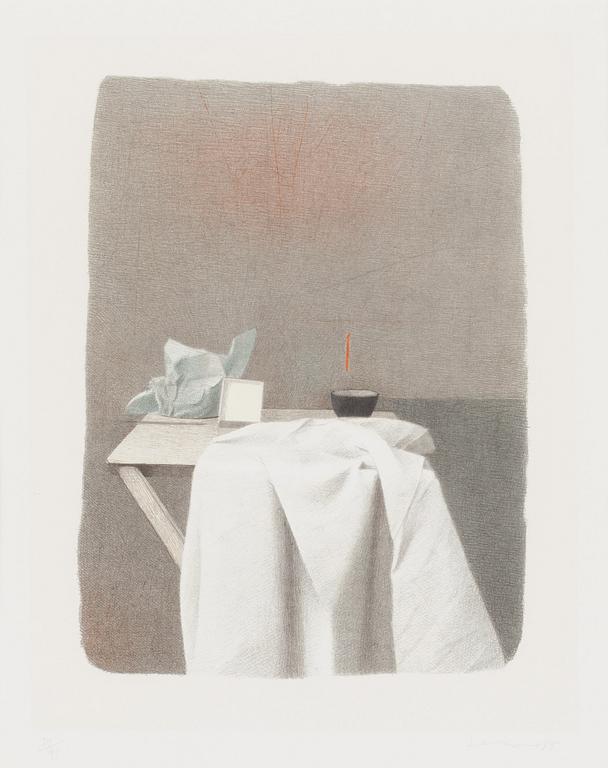 Gianfranco Ferroni, lithograph, signed and dated -85, numbered 11/99.